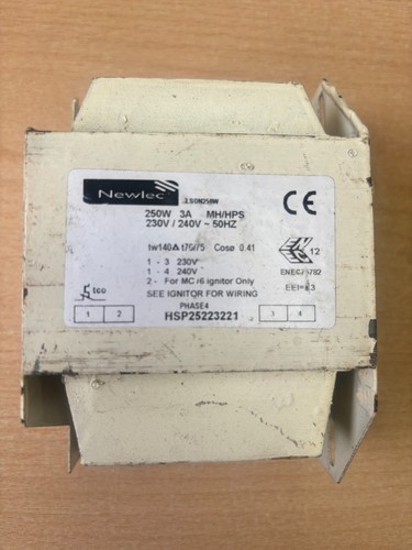 Newlec 250w ballast - newlec,