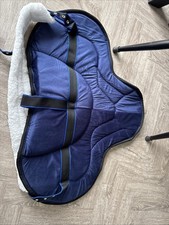 Blue Bareback Saddle Pad With