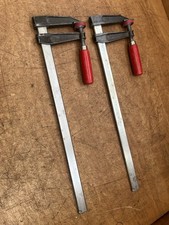 2x F Clamps Ideal West Germany. Clamps Up to 15 1/2”