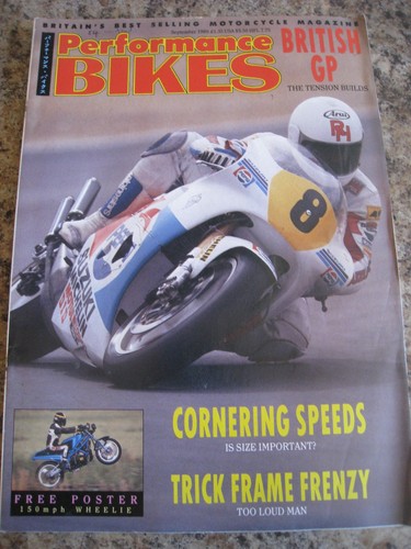 Performance bikes sep 1989 - performance,