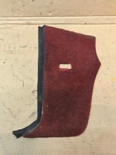 VW GOLF JETTA CADDY MK1 USA FRONT LOWER A PILLAR LEFT SIDE RED CARPET PART