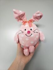 TESCO EASTER BUNNY SPOTTY PINK RABBIT 9" SOFT PLUSH CUDDLY TOY STUFFED 2003