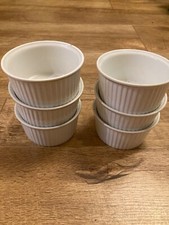 Royal Worcester Porcelain Ramekins X 6, Beautiful Condition