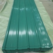 12 Piece Corrugated Roof Sheets Galvanized Steel 7m² Roofing Cladding Wall Tiles