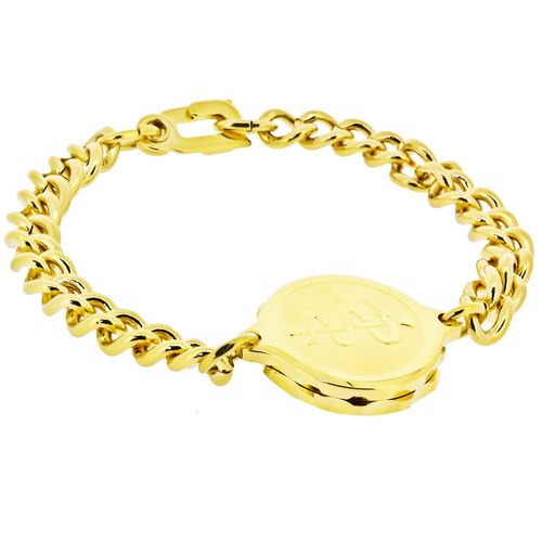 Sos talisman gold plated - sos,