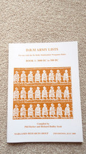 protected DBM Army list supplement book 1 for 15mm biblical ancient wargames
