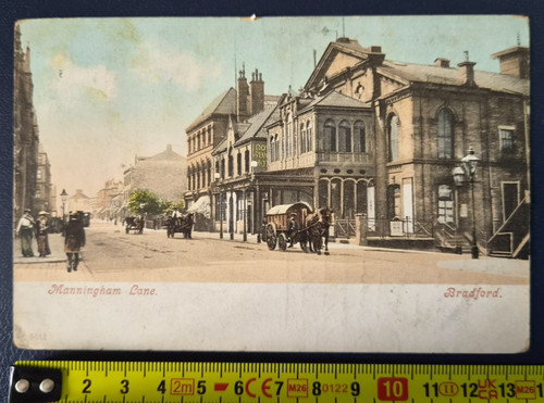 Antique postcard bradford - -,