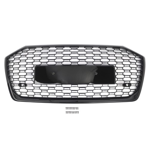 Front main grille honeycomb - front,