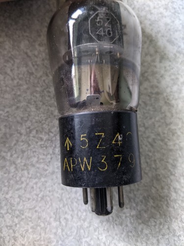 Vintage radio valve tube - radio,