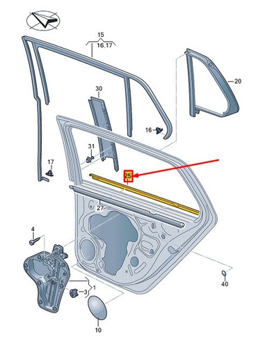 Golf mk8 window opening - vw, cd