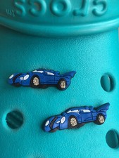 2 Batmobile Shoe Charms For