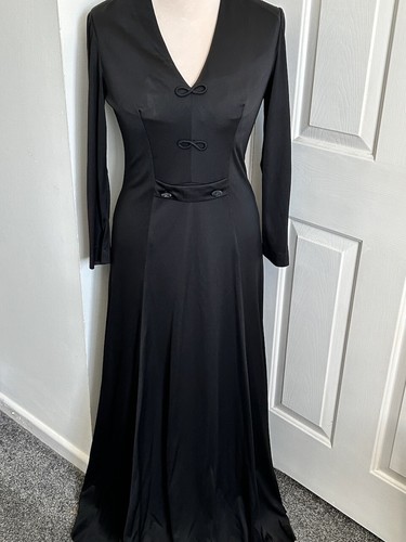 Vintage dress size - dress, black