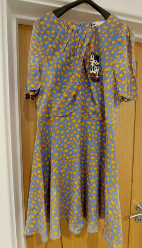 Jaeger boutique printed dress - printed,