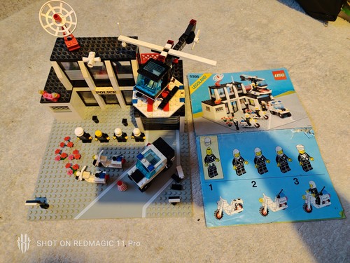 Lego 6386 police - command, base