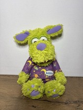 Jim Henson’s Pajanimals Apollo Green Dog Soft Toy Plush 8" Muppets Tomy Pyjamas