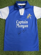 Mick McCarthy Hand Signed Millwall 1994-1996 Home Football Shirt