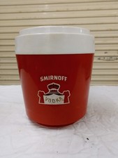 pub memorabilia smirnoff ice bucket in used condition size is approx 9 inches 