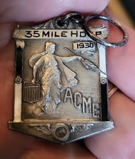 1930 Sterling Silver 35 Mile