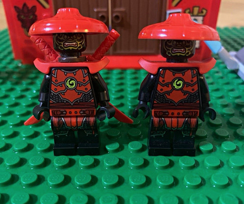 Lego ninjago red samurai - lego,