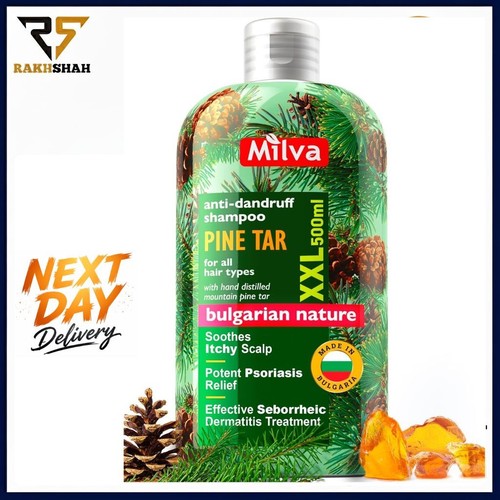 Milva pine tar shampoo 500ml - milva,