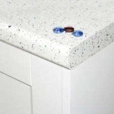 Strass blanc Kitchen Worktop