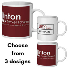 Alan Partidge Mug Personalised Linton Travel Tavern Funny British TV Gift Cup