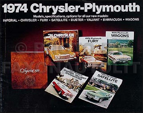 1974 plymouth sale brochure - plymouth,