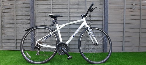 White tachyon hybrid bike - tachyon,