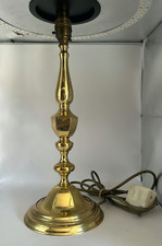 Vintage Brass Table Lamp Desk