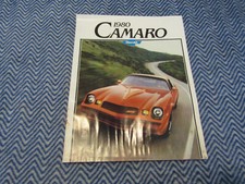 1980 CHEVROLET CAMARO AND
