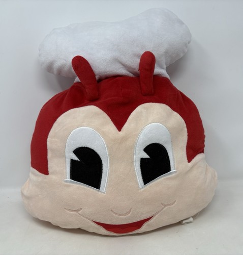 Jollibee character pillow - jollibee, soft