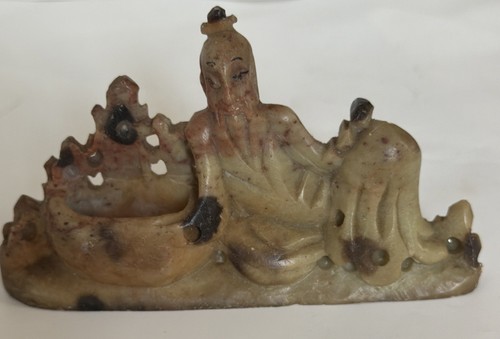 Antique chinese carved soap - chinese,