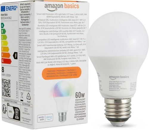 Amazon basics smart multicolor - smart,