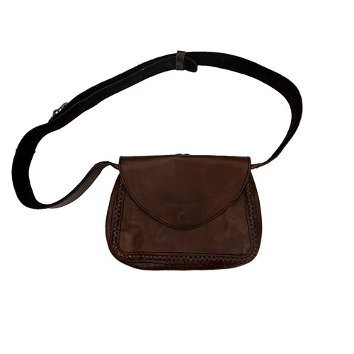 Vintage brown leather - brown,