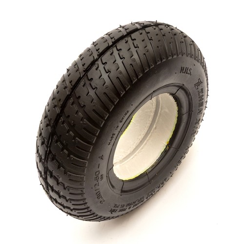 Solid ply tyre black - 4,