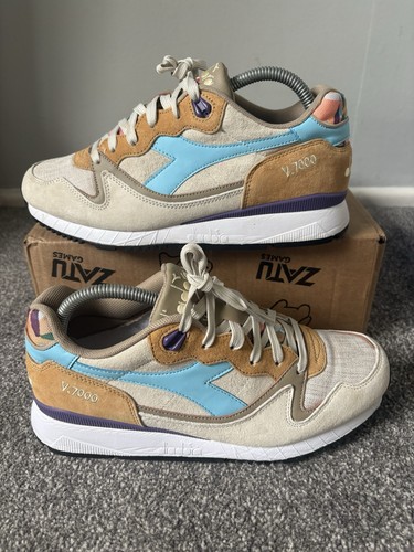 Diadora v700 camo trainers - v700, uk8