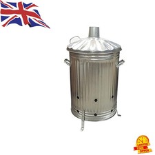 Sturdy 90l garden incinerator - garden,