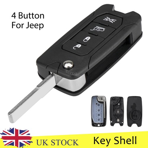 Button flip key fob - button,