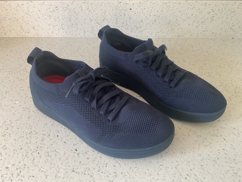 Fitflop blue knit trainers - knit,
