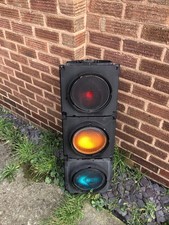 Original PEEK LED Traffic Light Ready For Rewire / Own Insulation ManCave   Shed