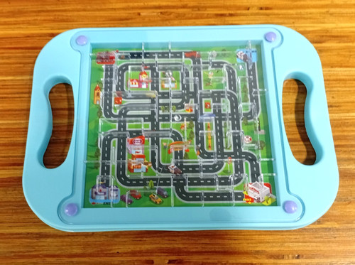 Maze ball puzzle strategy - 3d,