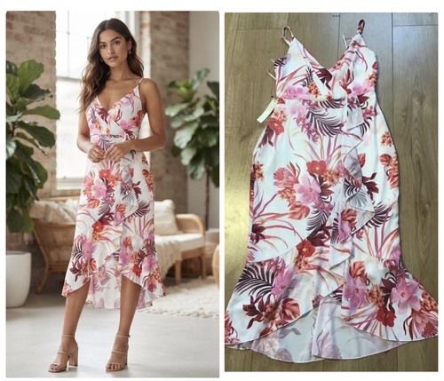 Lipsy dress size white - dress,