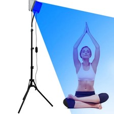 Home Sun Tanning Lamp, Face & Body Solarium, 2 Modes, 5 Levels, Stand+Hook