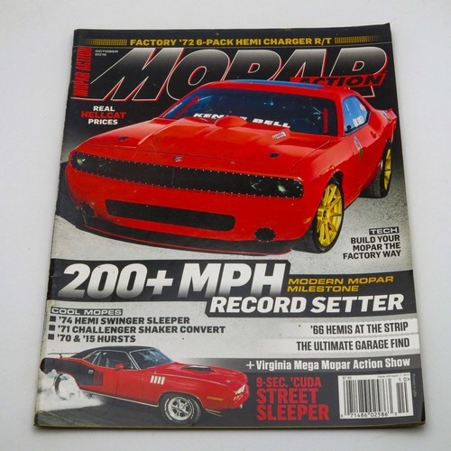 Mopar action magazine october - magazine,
