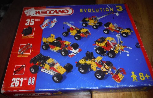 Meccano evolution 261 piece - evolution,