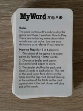 My Word - 1970's Vintage