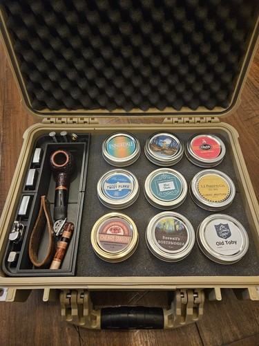Tobacco pipe organizer - tobacco, a