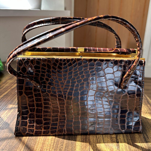 Maclaren brown croc pattern - croc,