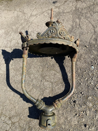 Cast iron revo post top - cast, street