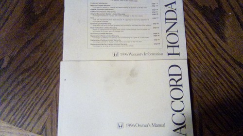 1996 honda accord - honda,